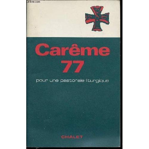 Careme 77 - Pour Une Pastorale Liturgique. on Productcaster.