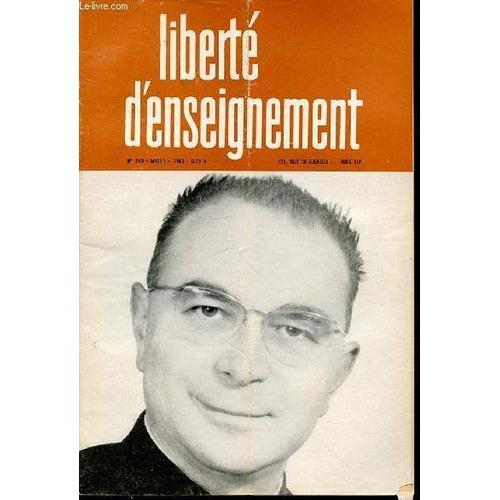 Revue Liberte D'enseigner N°248 - Revue Bi-Mensuelle. on Productcaster.