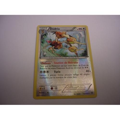 Dodrio Reverse 117/162 Pokemon Impulsion Turbo on Productcaster.