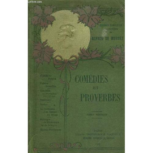 Comedies Et Proverbes - Tome Second on Productcaster.