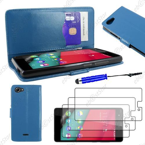 Ebeststar Housse Coque Etui Portefeuille Support Folio Simi Cuir ... on Productcaster.