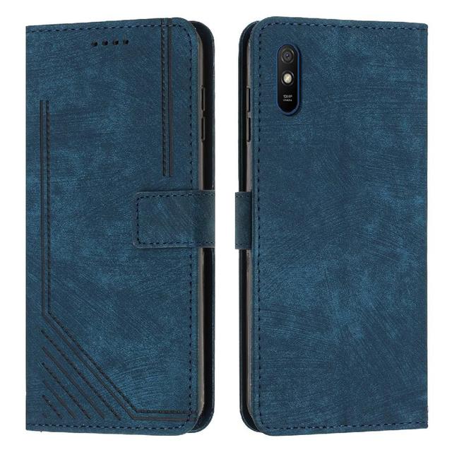 Étui Portefeuille Compatible Redmi 9a Termes De La Ligne Pu Leather... on Productcaster.