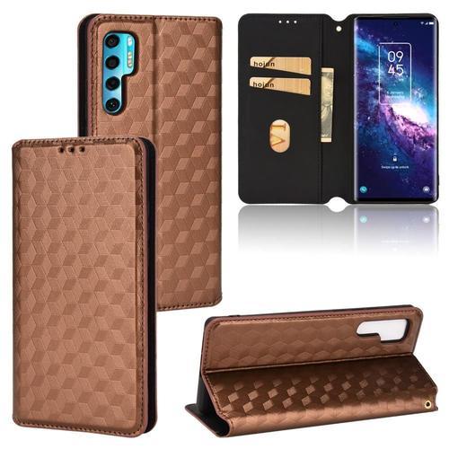 Étui Pour Tcl 20 Pro 5g Cuir Pu Motif 3d Portefeuille Fermeture Mag... on Productcaster.