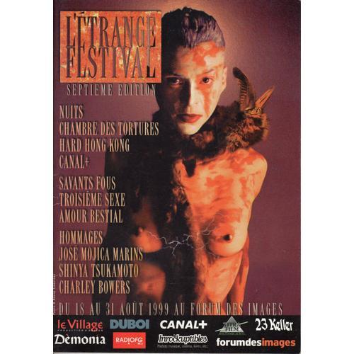 L'etrange Festival N° 7 : Programme De L'edition 1999 on Productcaster.