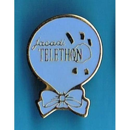 151 // Pin's: Téléthon Jacadi Bleu Ciel on Productcaster.