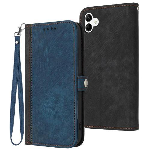 Étui Pour Coque De Téléphone Samsung Galaxy A04 Livre Flip Folio Fe... on Productcaster.