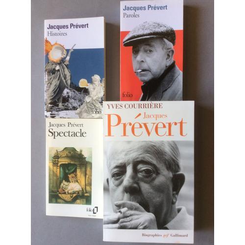 Jacques Prevert - Lot De 4 Livres on Productcaster.