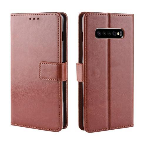 Étui Pour Samsung Galaxy S10 Magnétique Portefeuille Couverture Rab... on Productcaster.