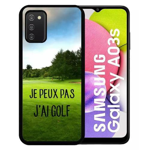 Coque Pour Galaxy A03s - Je Peux Pas J Ai Golf Fond Terrain - Silic... on Productcaster.