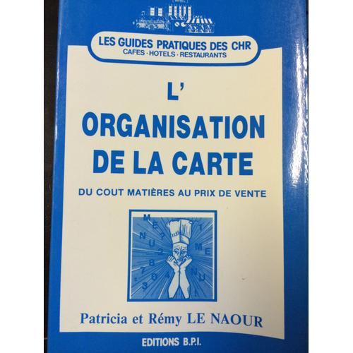 L'organisation De La Carte - Du Coût Matières Au Prix De Ventes on Productcaster.