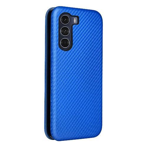 Étui Pour Motorola Moto Edge S30 Fibre De Carbone Magnétique Insert... on Productcaster.