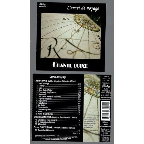 Carnet De Voyage, Chante Boixe on Productcaster.