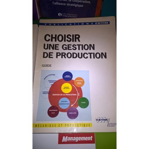 Choisir Une Gestion De Production - 2eme Edition on Productcaster.