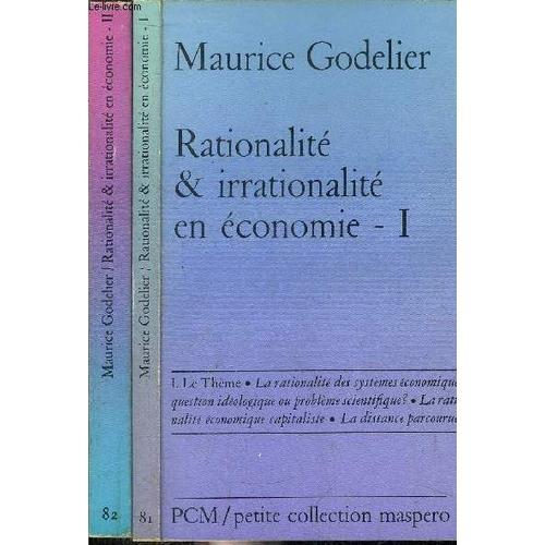 Rationalite & Irrationalite En Economie - Tome I+Ii-Petite Collecti... on Productcaster.