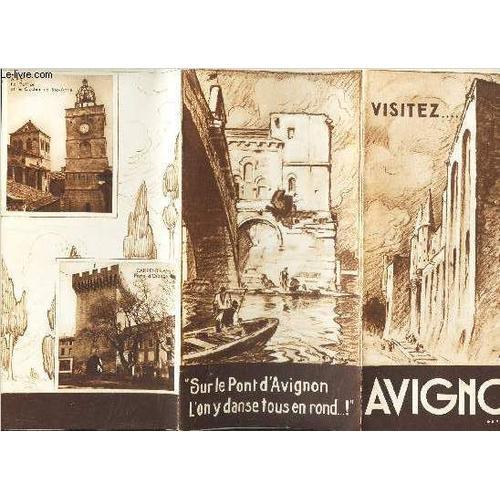 Un Plan Depliant Avignon ... Et Le Departement De Vaucluse. on Productcaster.