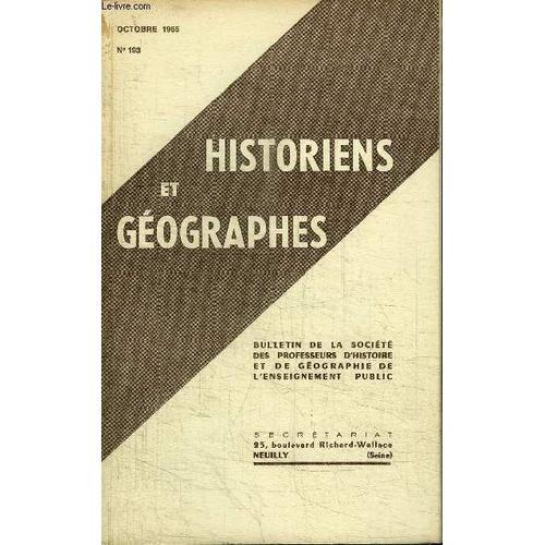 Historiens Et Geographes N°193 - Grenoble : Compte Rendu De La Sort... on Productcaster.