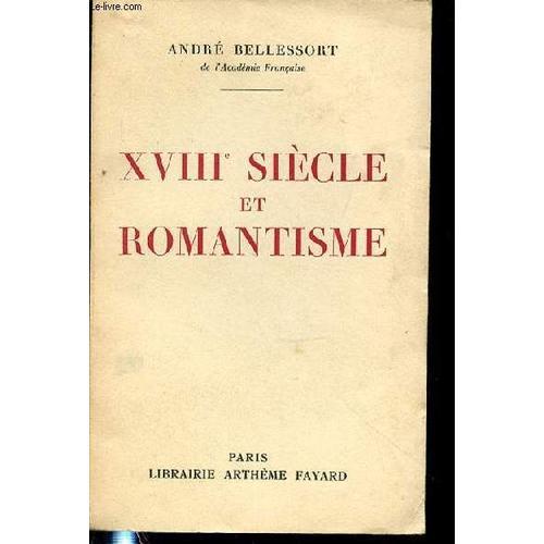 Dix-Huitieme Siecle Et Romantisme. on Productcaster.