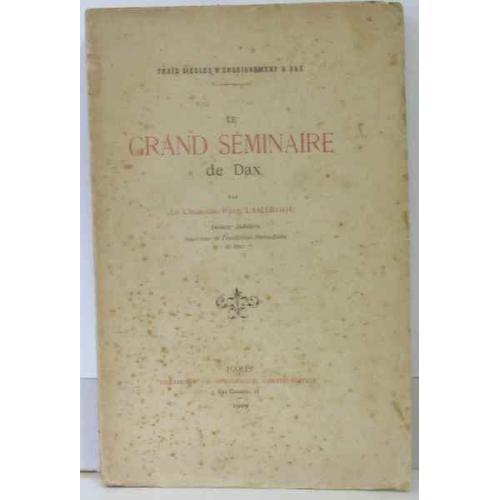 Le Grand Séminaire De Dax on Productcaster.