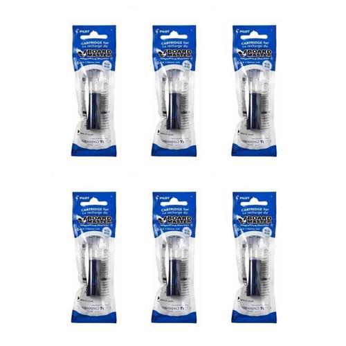 Pilot Lot De 6 Recharges Pour Marqueur V Board Master Bleu on Productcaster.