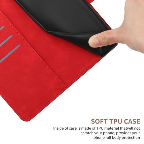 Étui Pour De Téléphone Xiaomi 13 Lite Cuir Pu Doux Couture En Relie... on Productcaster.