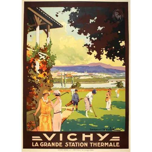 Affiche Vichy Station Thermale on Productcaster.