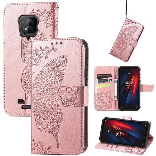 Étui Pour Ulefone Armure 8 Multi-Couleur Papillon Aile Portefeuille... on Productcaster.