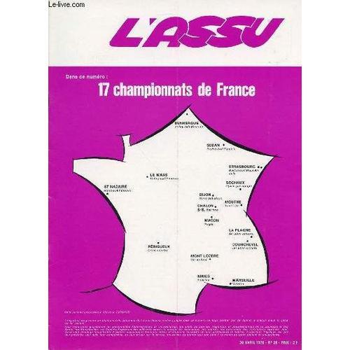 L'assu N°28 / Avril - Revue Bitrimestrielle Association Du Sport Sc... on Productcaster.