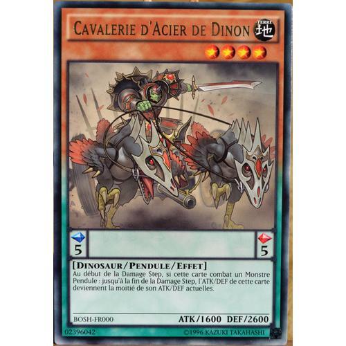 Carte Yu-Gi-Oh Bosh-Fr000 Cavalerie D'acier De Dinon Neuf Fr on Productcaster.