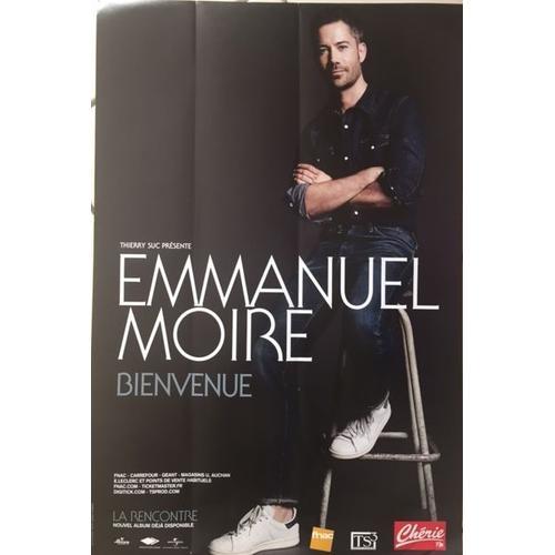 Emmanuel Moire - Bienvenue - Affiche / Poster Livré Roulé on Productcaster.