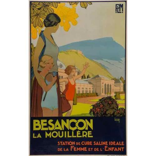 Affiche Besançon La Mouillère on Productcaster.