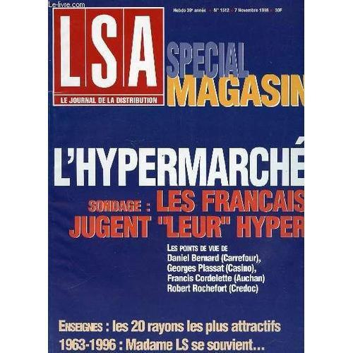 Lsa N°1512 - Le Journal De La Distribution - Special Magasin / L'hy... on Productcaster.