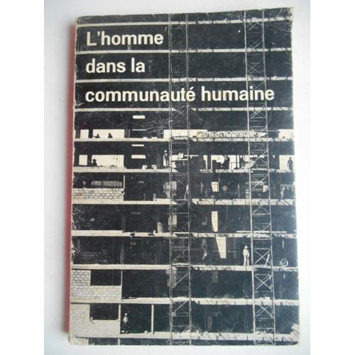 L'homme Dans La Communaute Humaine on Productcaster.