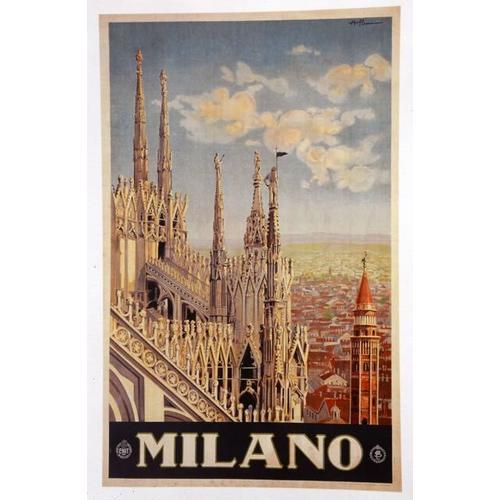 Affiche Milano Milan on Productcaster.