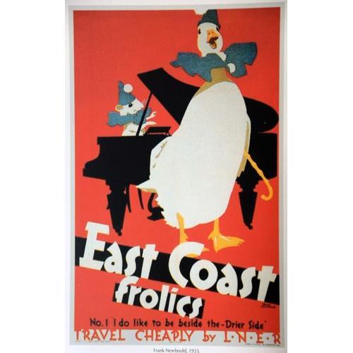 Affiche East Coast Frolics By Lner on Productcaster.