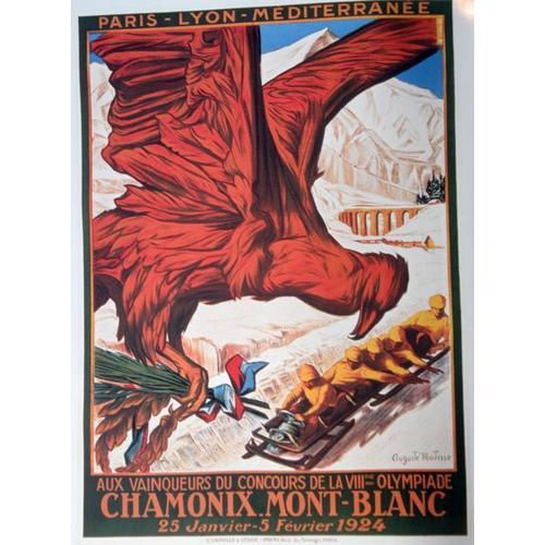 Affiche Chamonix Mont Blanc on Productcaster.