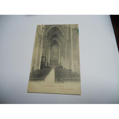 Dep 79 Deux Sevres Carte Ancienne En N/Bl De 1916 Saint Maixent L'e... on Productcaster.