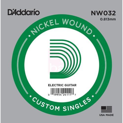 Daddario Nw032 Corde .032 Pour Guitare Électrique on Productcaster.