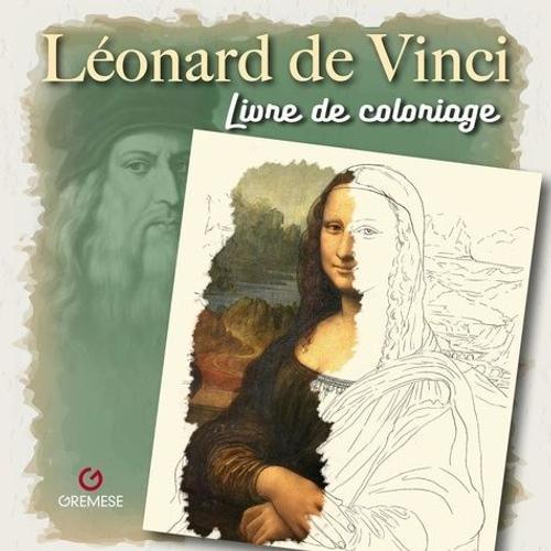 Léonard De Vinci - Livre De Coloriage Non Officiel on Productcaster.