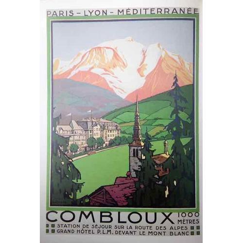 Affiche Combloux on Productcaster.