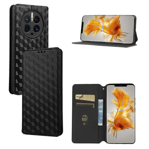 Étui Pour Huawei Mate 50 Pro Titulaire De Fentes Pour Cartes Fermet... on Productcaster.