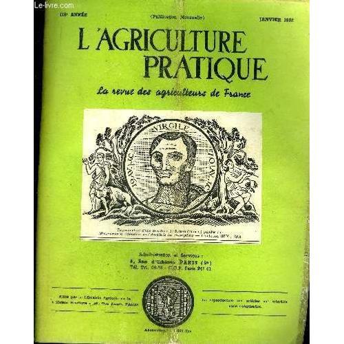 L'agriculture Pratique - Janvier 1952 - Les Modes De Faire Valoir E... on Productcaster.