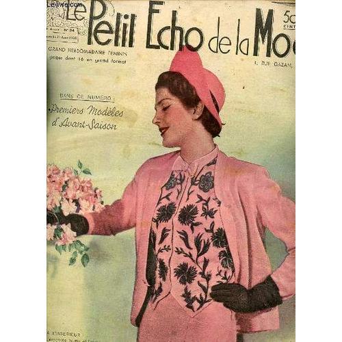 Le Petit Echo De La Mode N°34 / 21 Aout 1938 - Premiers Modèles D'a... on Productcaster.