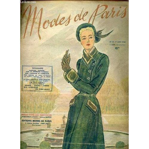 Modes De Paris N°58 / 9 Janv. 1948 - Manteaux, Tailleurs, Robes Et ... on Productcaster.