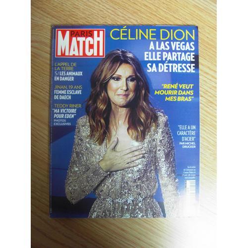 Paris Match 3459 : Céline Dion, À Las Vegas, Elle Partage Sa Détresse on Productcaster.