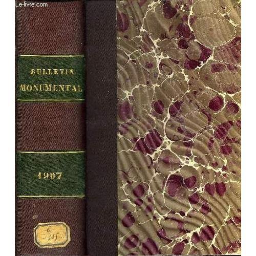 Bulletin Monumental 71e Volume De La Collection - Antiquites Franke... on Productcaster.