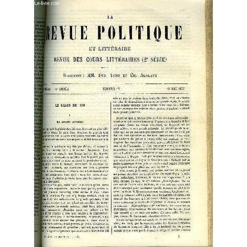 La Revue Politique Et Litteraire 5e Annee - 2e Semestre N°46 - La G... on Productcaster.