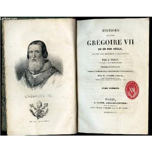 Histoire Du Pape Gregoire Vii Et De Son Siecle - on Productcaster.