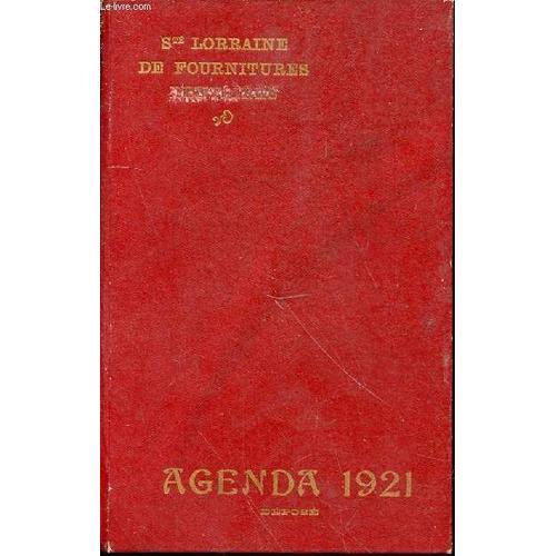 Agenda 1921 Depose - Pour Marquer Les Rendez-Vous. on Productcaster.