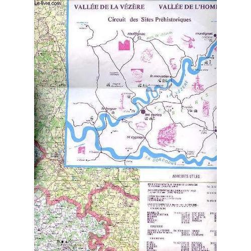 Carte Touristique Du Perigord / Dordogne - Echelle 1 : 125 000 - Di... on Productcaster.