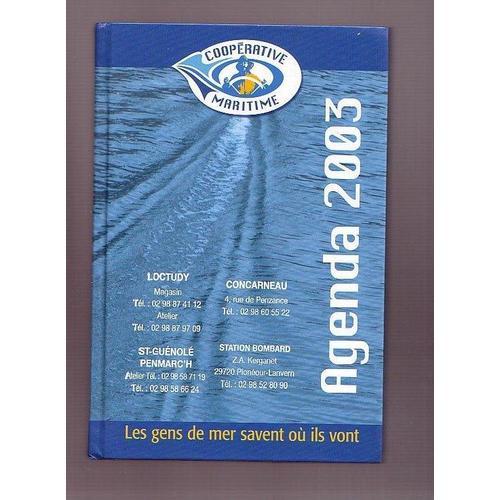 Agenda De La Coopérative Maritime Du Pays Bigouden (29) - Année 200... on Productcaster.